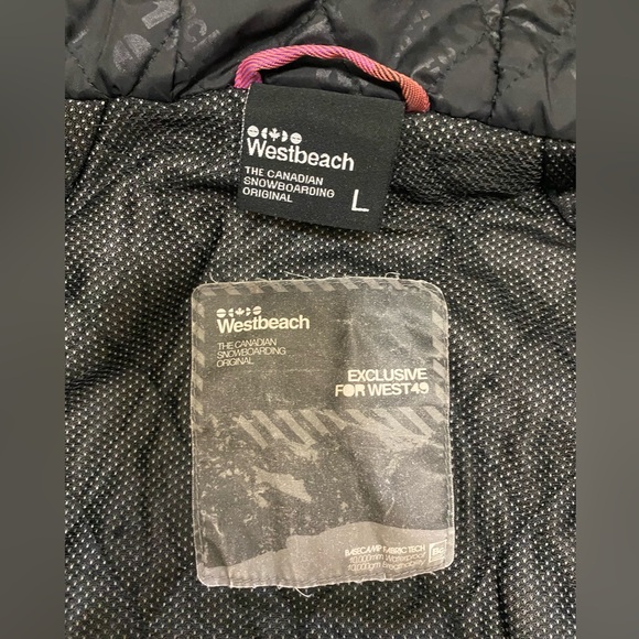 Westbeach Ski Snowboard Jacket Women’s Large - Picture 9 of 10